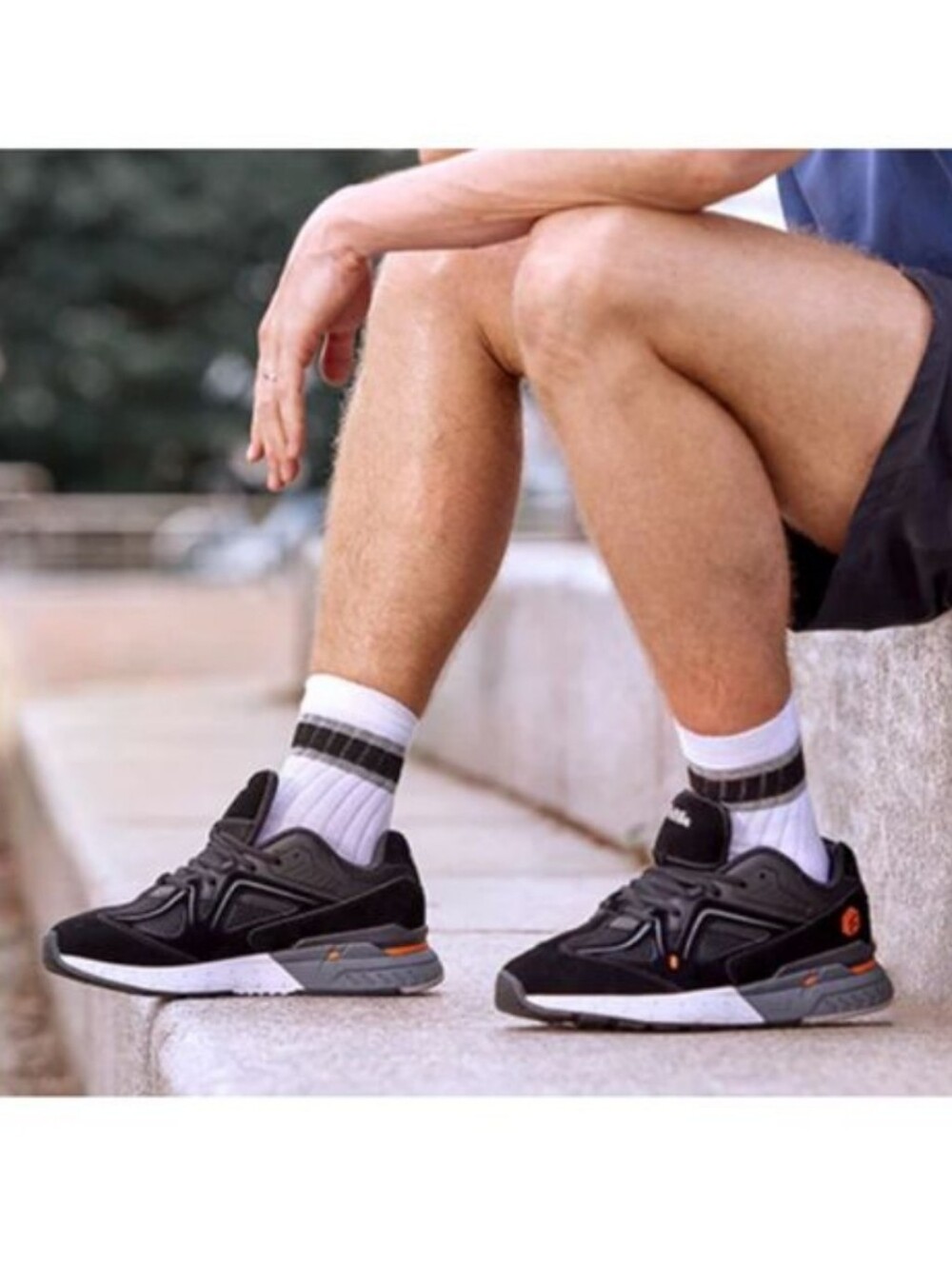 Fitville Rebound Core Wide Sneakers Men's 8.5 Black